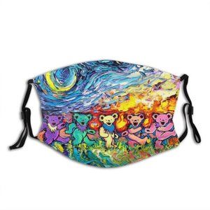 Grateful dead Face Cover Headband Balaclavas